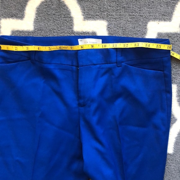Gap Slim Cropped pant size 4 with tapered leg - Picture 8 of 9